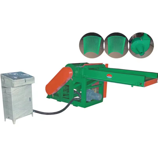 Foam crushing sponge machine