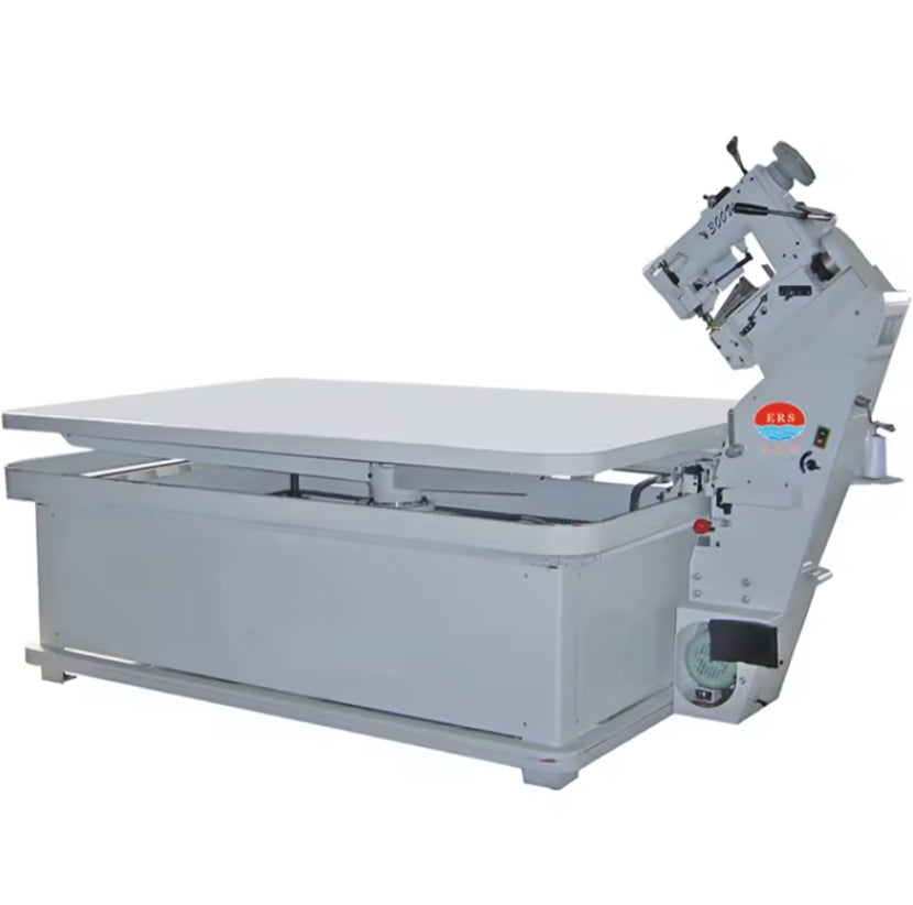 Mattress tape edge automatic cutting and sewing machine